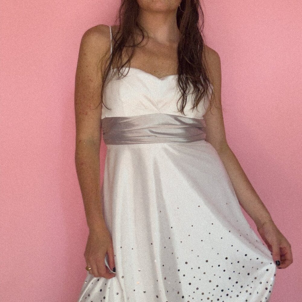 Y2K JUMP APPAREL SEQUIN DRESS